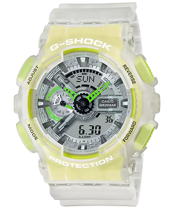 Casio G-Shock GA-110LS-7A Fluorescent Colors Semi-Transparent Men's Watch