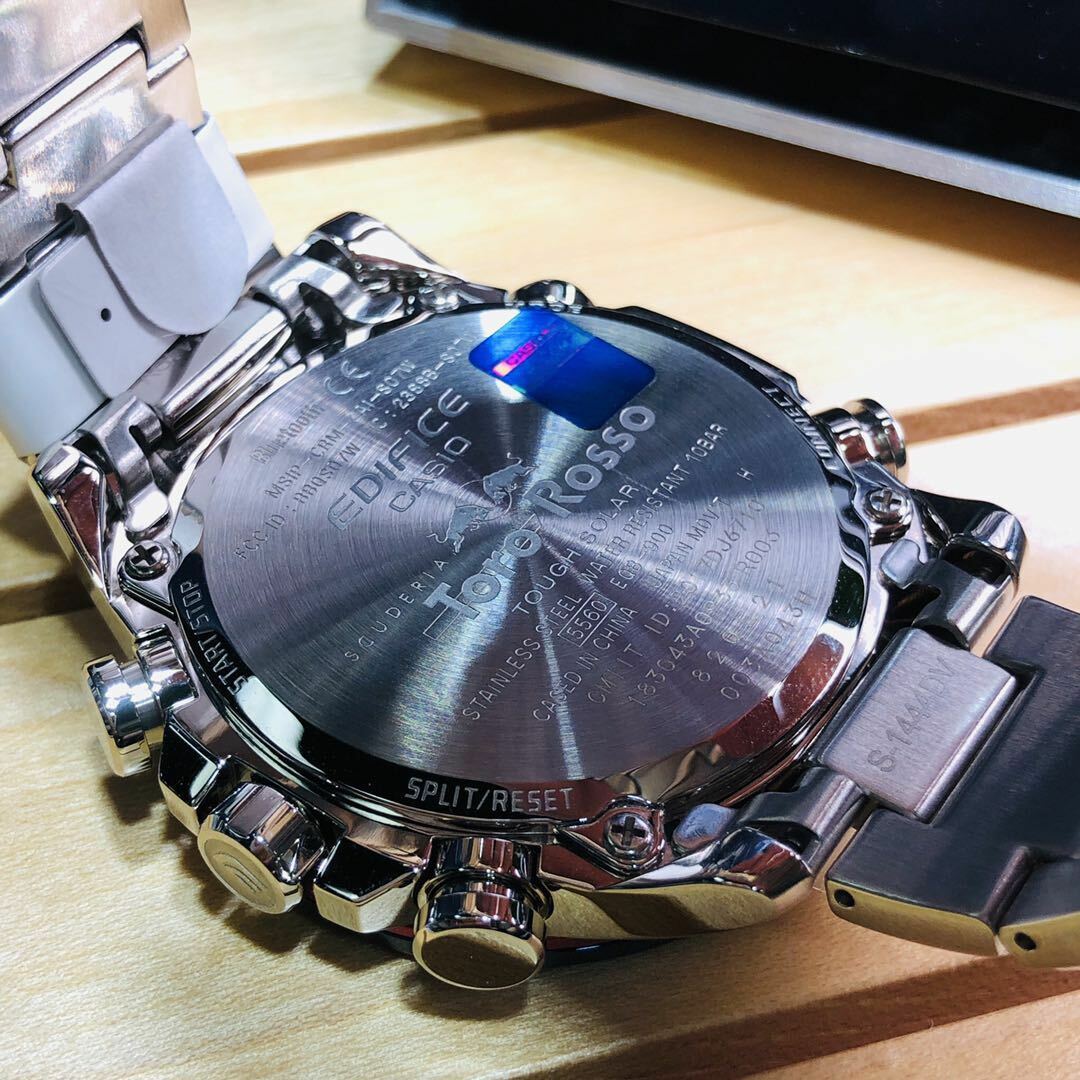 Casio EDIFICE Solar Bluetooth Men s Watch iPhone Android EQB 900TR 2A CB WATCHES