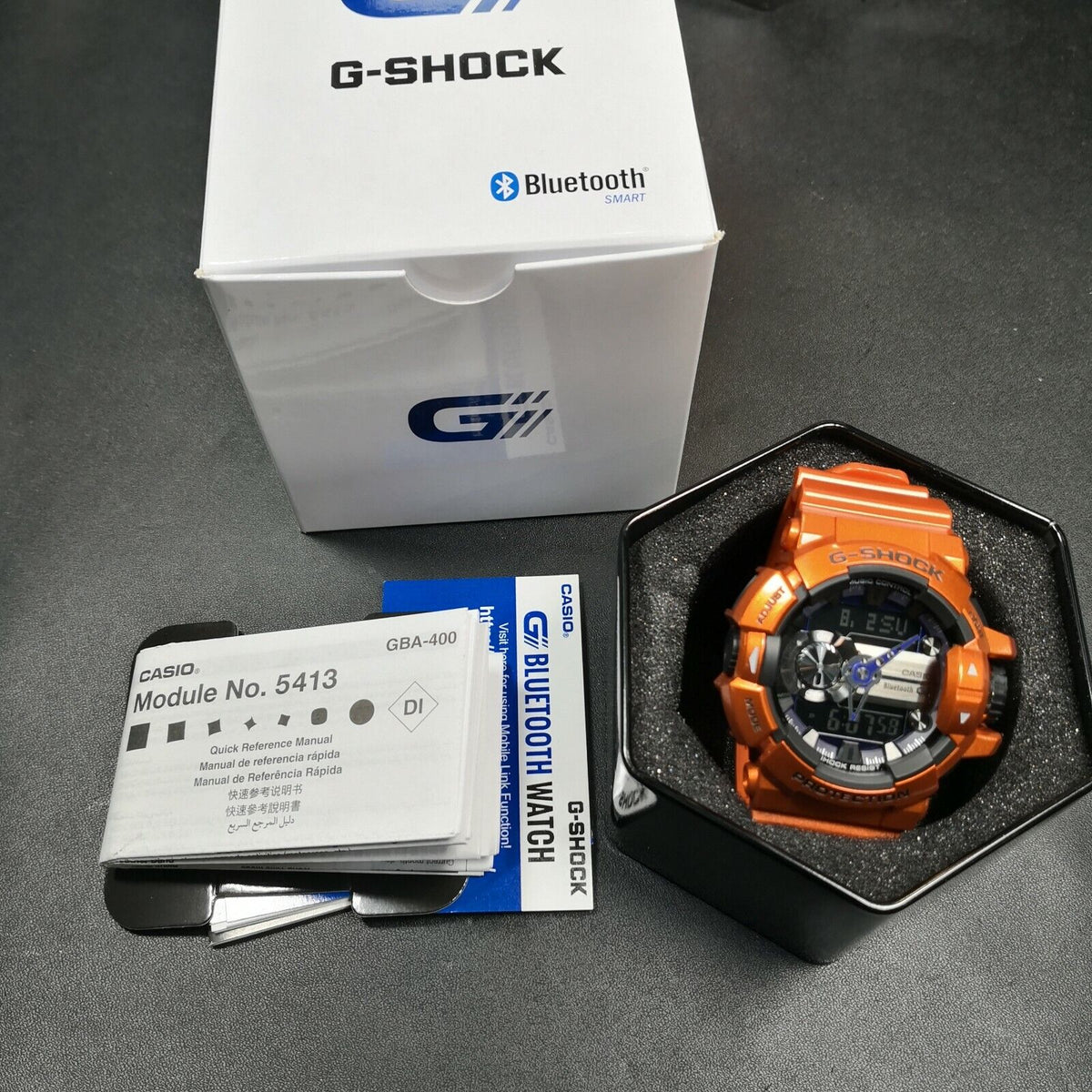 Casio g shock gba 2025 400 bluetooth smart watch