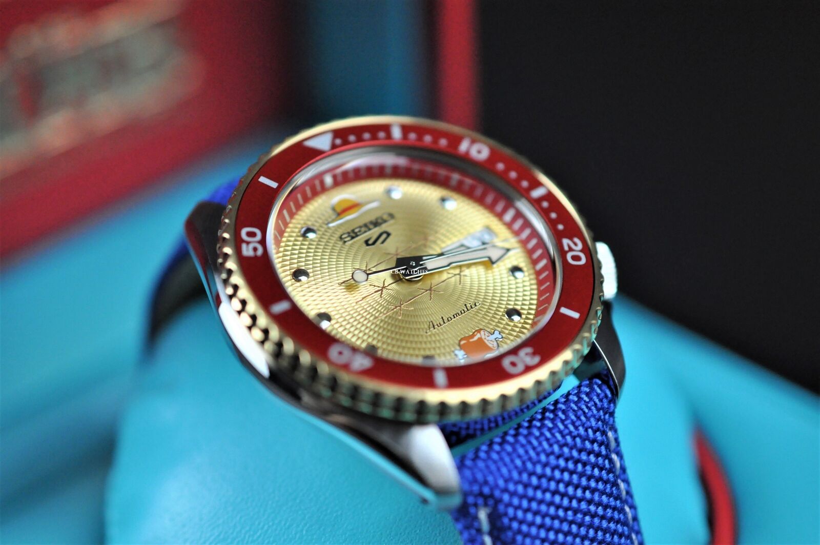 Seiko x ONE PIECE Monkey D Luffy Seiko 5 Sport Limited SRPF60K1